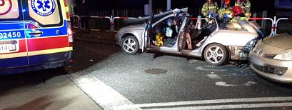 W zdarzeniu udział brały trzy pojazdy