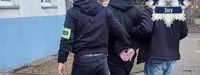   Poszukiwany trzema listami gończymi zatrzymany we Wrocławiu przez żorskich kryminalnych