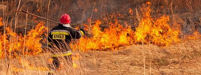 Stop wypalaniu traw ! wiosną rośnie zagrożenie pożarowe