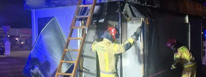 Podpalił toaletę, spłonął pawilon piekarni 