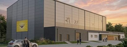 Nowe lodowisko i centrum wspinaczkowe w Żorach. Całoroczna przestrzeń sportu i rekreacji nabiera kształtów