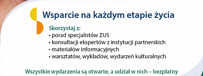  Wsparcie bez barier - Dzień Osób z Niepełnosprawnością w ZUS. Sprawdź z jakiego wsparcia, także finansowego, możesz skorzystać