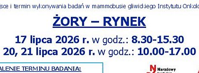 Kolejna akcja mammograficzna przed nami. Przyjdź i upewnij się, że jesteś zdrowa